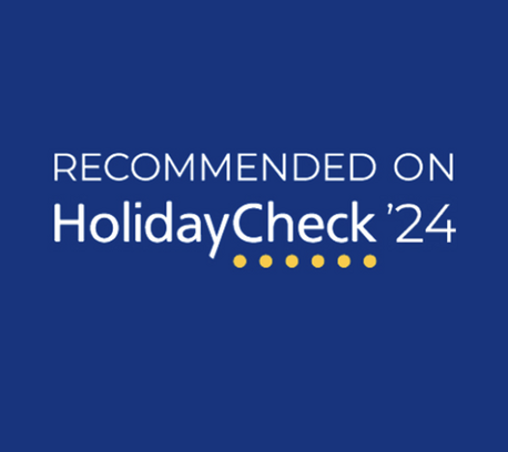 Recommended on Holidaycheck