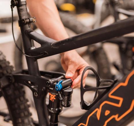 Über 40 Leih-Bikes der Marke MAXX