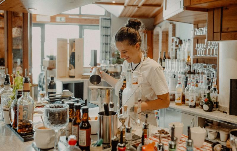 Absacker an der Bar Absacker an der Bar